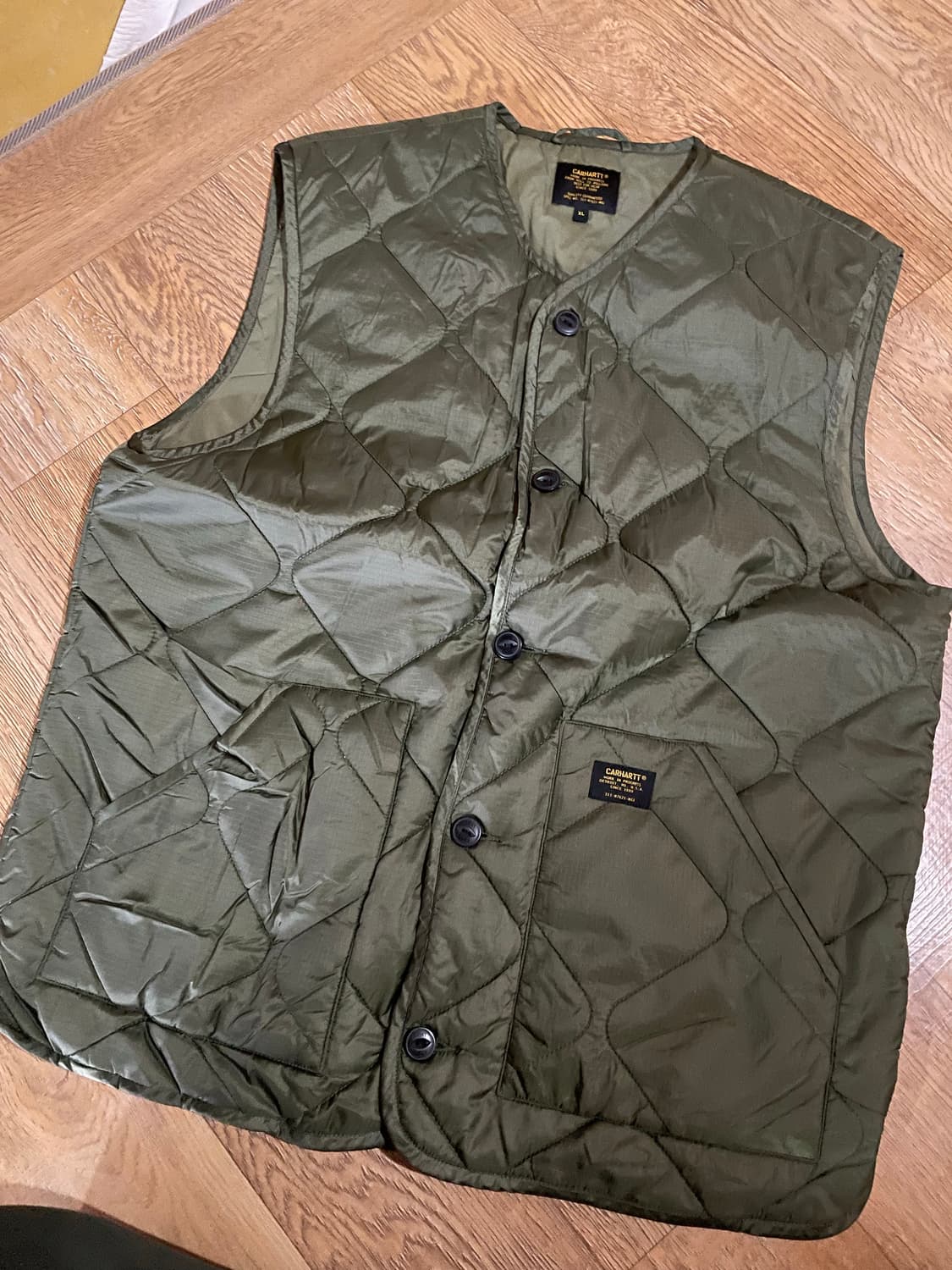 칼하트 퀄팅 조끼 xl 상품이미지1