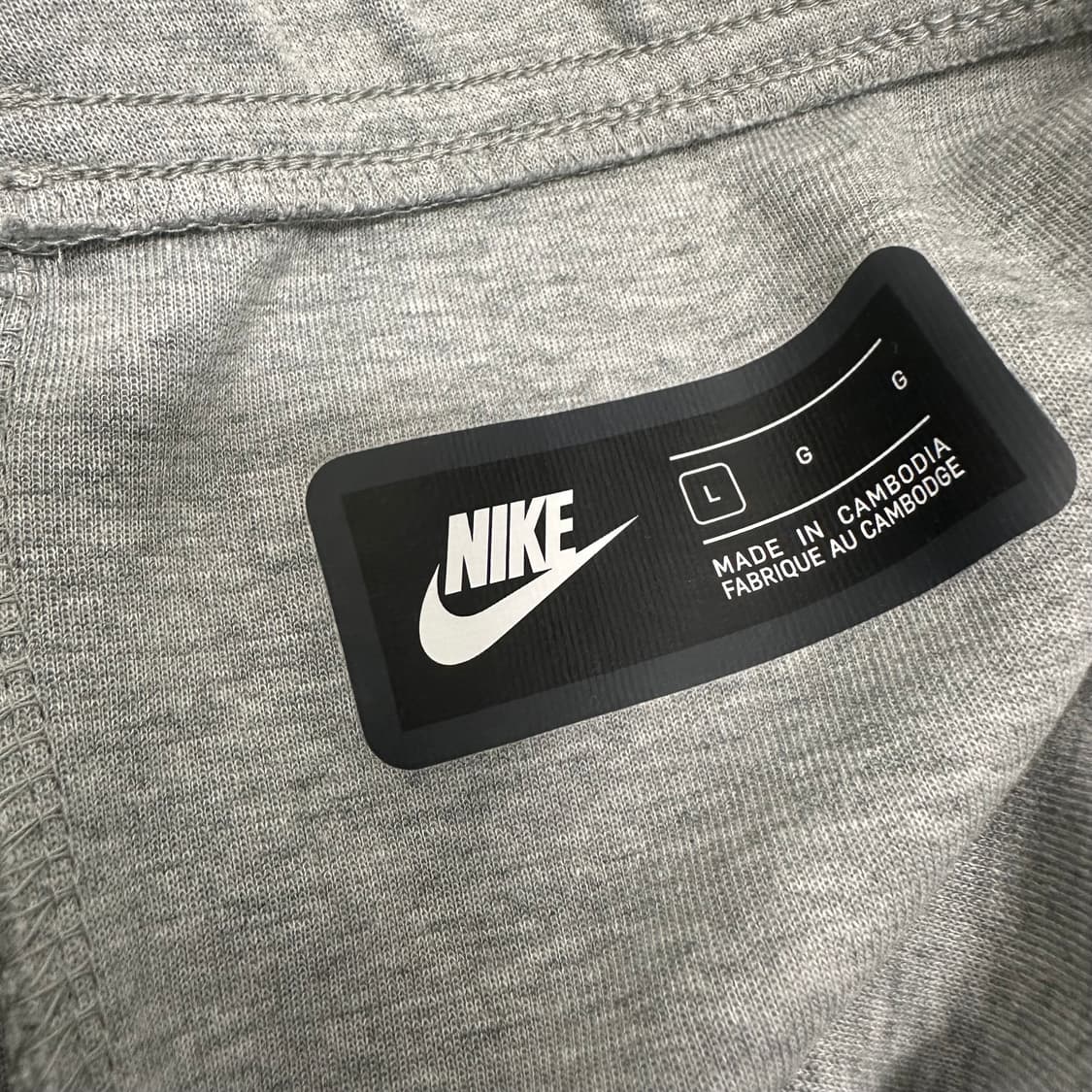 NIKE 나이키 테크 조거팬츠 운동복 그레이 L 상품이미지5