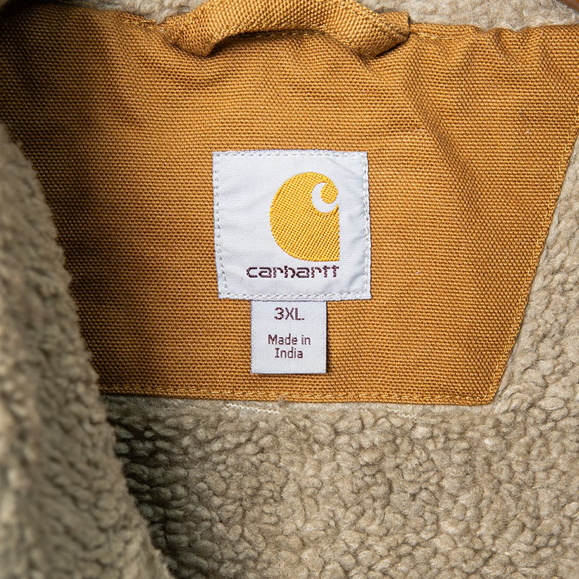[3XL] 칼하트 104277 BRN 워시드 덕캔버스 모크넥 베스트  상품이미지5