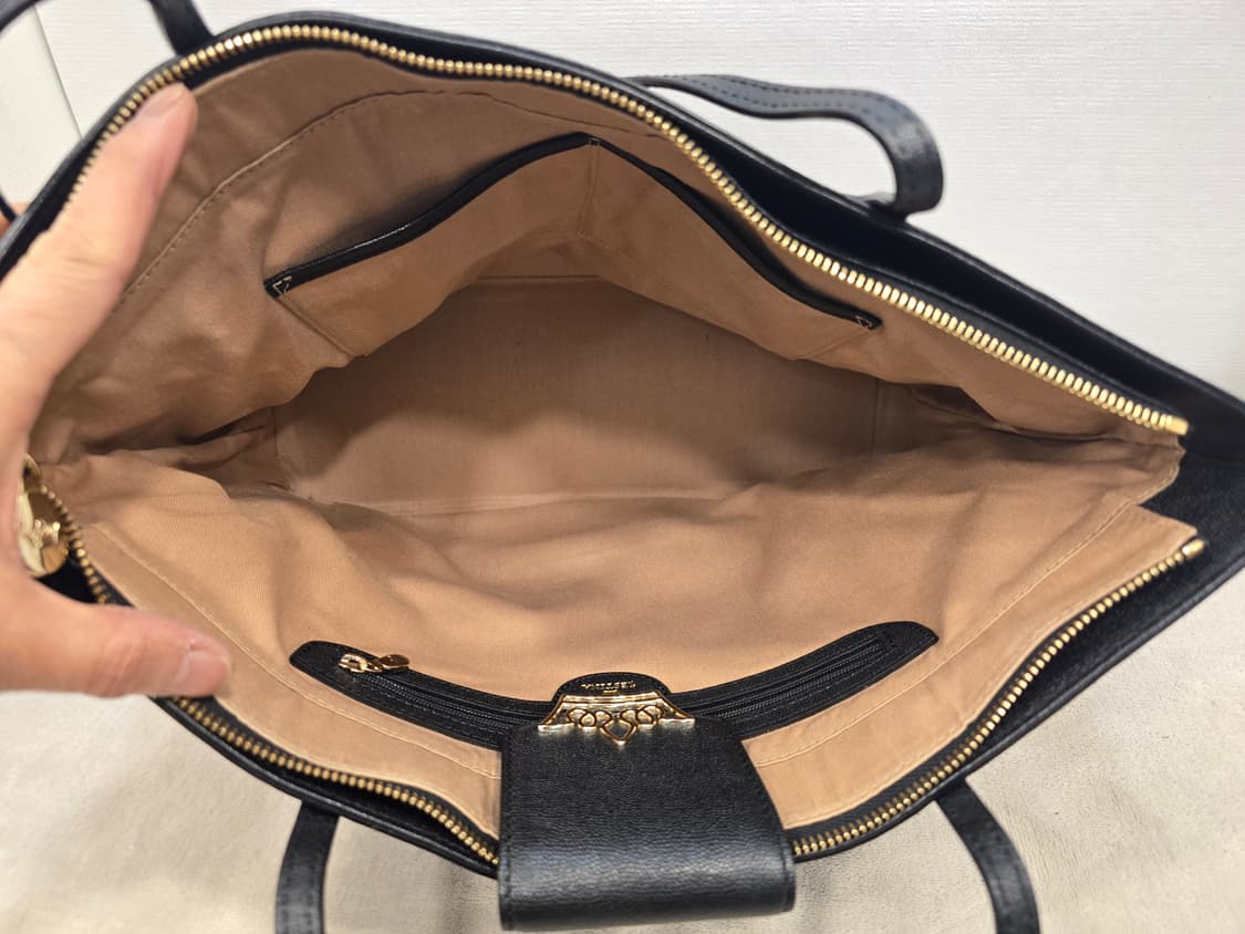 제이에스티나 블랙 숄더백 쇼퍼백 가방 상품이미지8