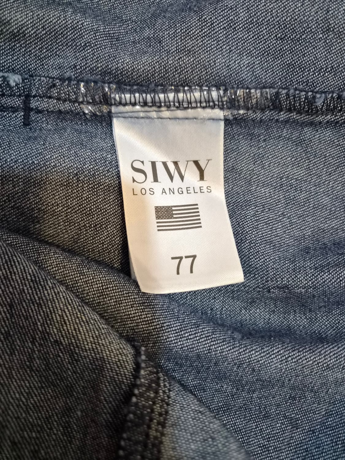 씨위 SIWY 여성 오버핏 데님자켓 95사이즈 상품이미지7