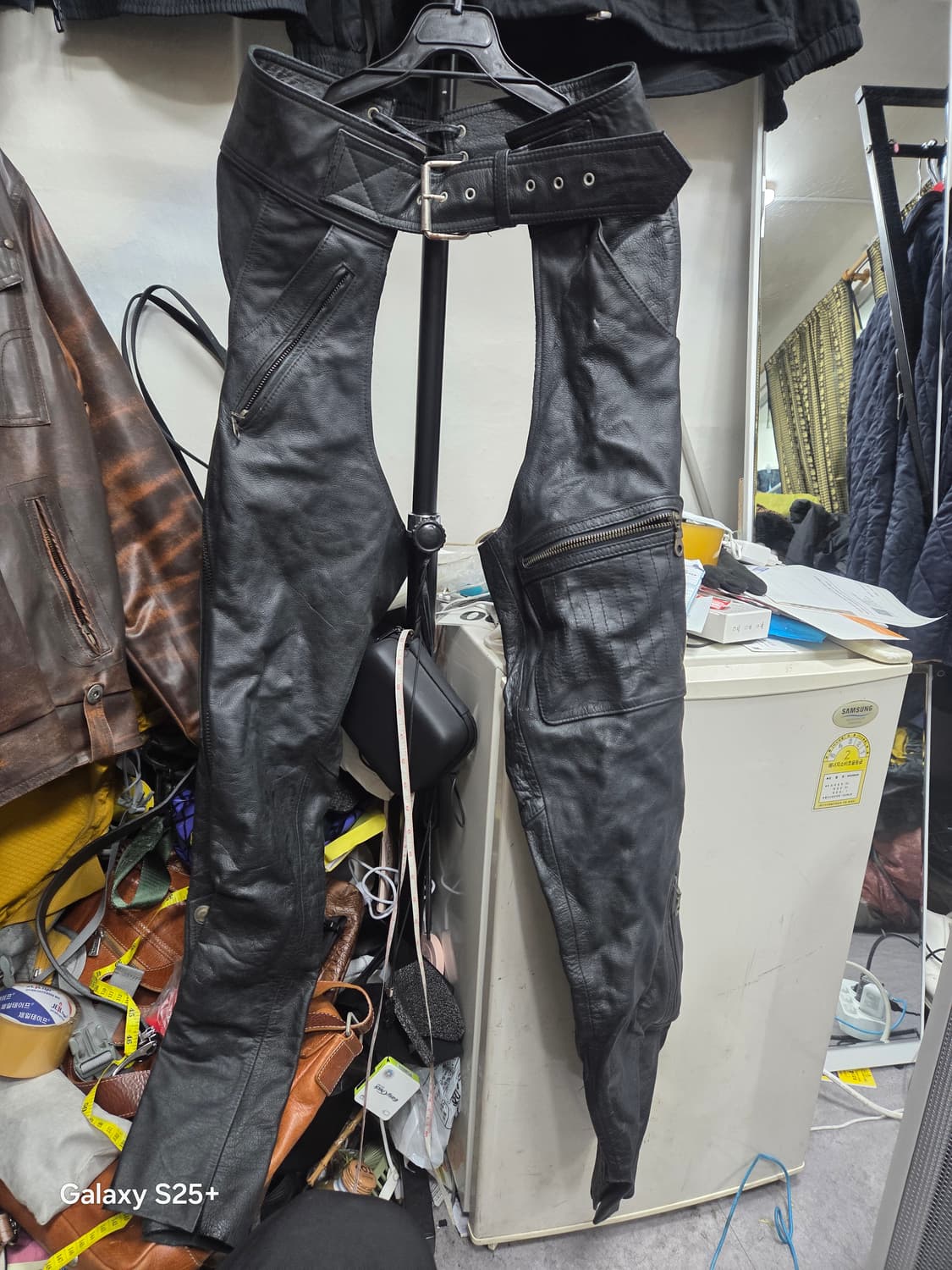 할리 데이비슨  가죽   챕스 상품이미지1