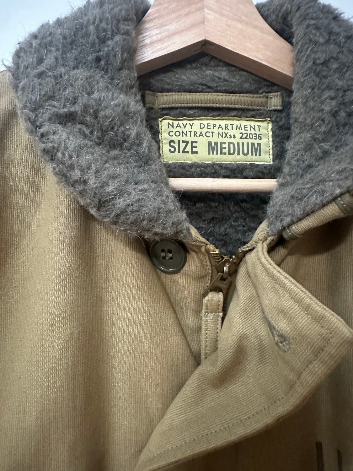 USN 버즈릭슨 N-1 덱자켓 M 상품이미지8