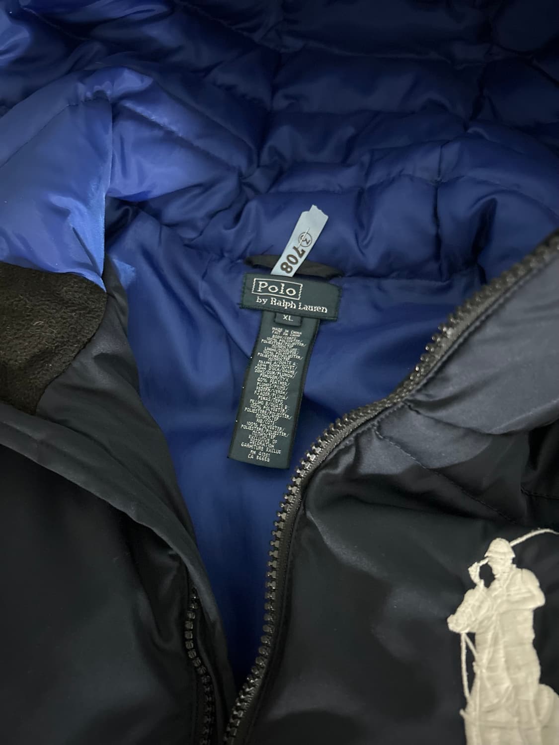 빈티지 폴로 패딩 상품이미지4