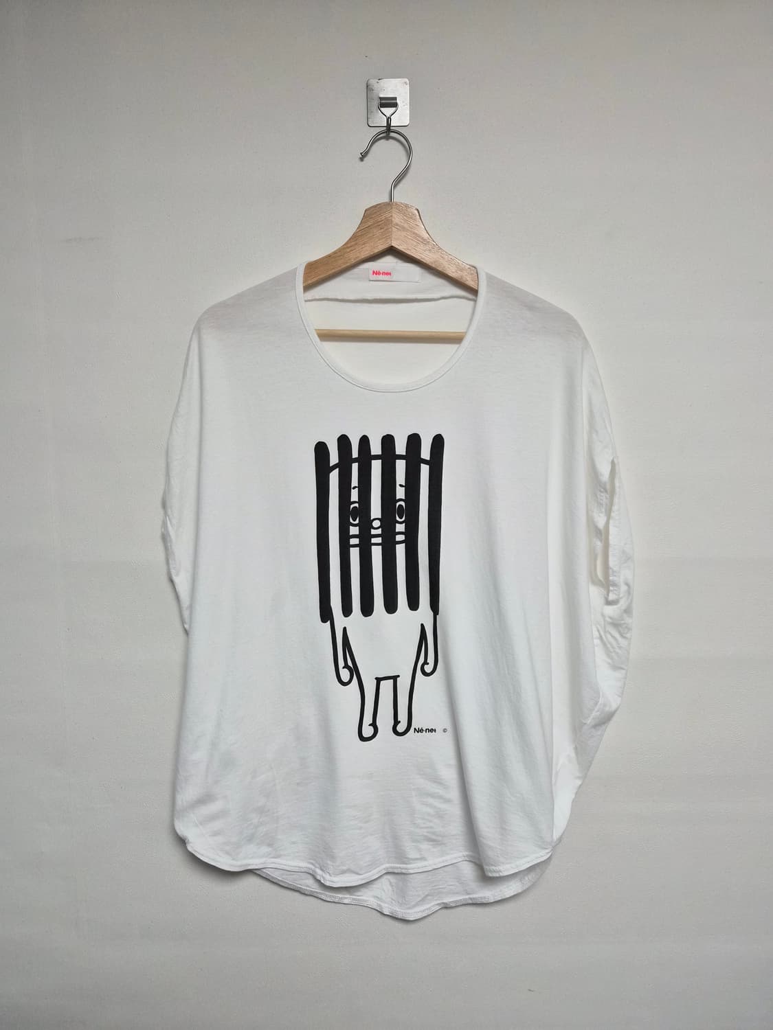 네넷ne-net 와이드핏 그래픽 티셔츠 2사이즈 - T92 상품이미지1