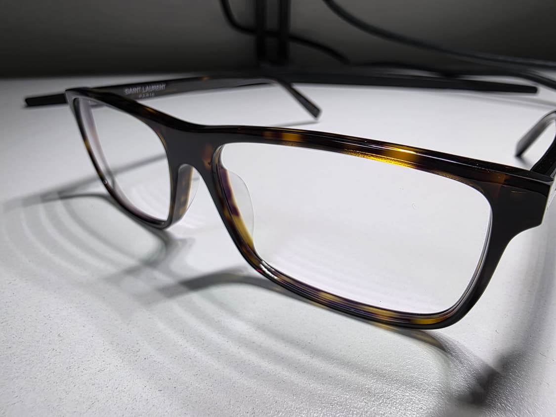 생로랑 긱시크 호피 뿔테 안경 상품이미지4