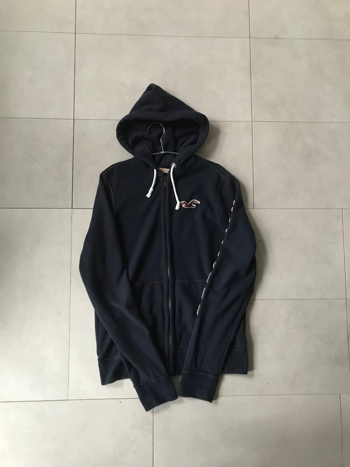 홀리스터 네이비 스티치 후드집업 상품이미지6