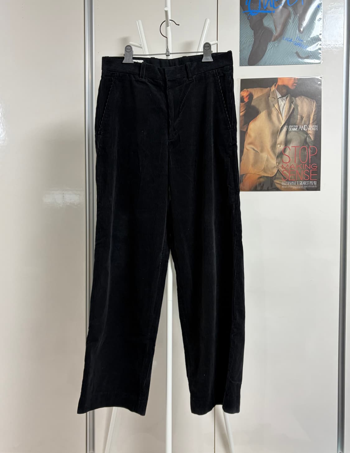COS 와이드 코듀로이 팬츠 블랙 (48) 상품이미지1
