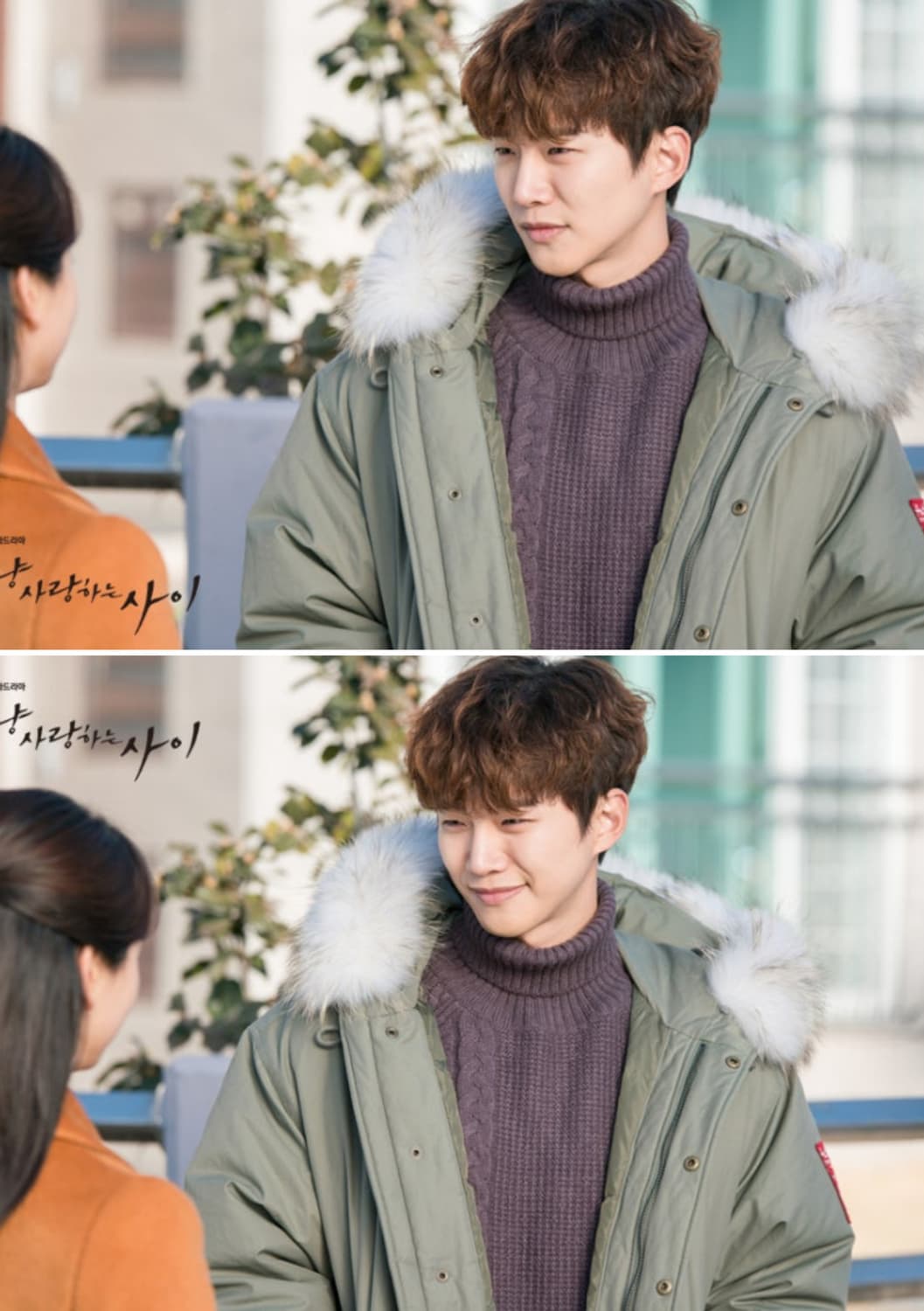 Jeep 카키 야상 롱패딩 개파카 이준호 착용 상품이미지1