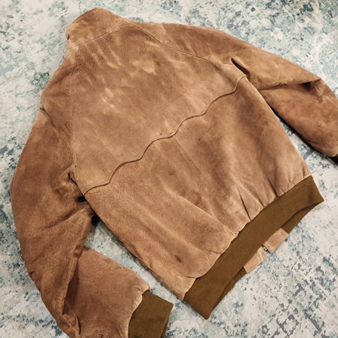 90s USA제작 엘엘빈 스웨이드 G9 헤링턴자켓 상품이미지6