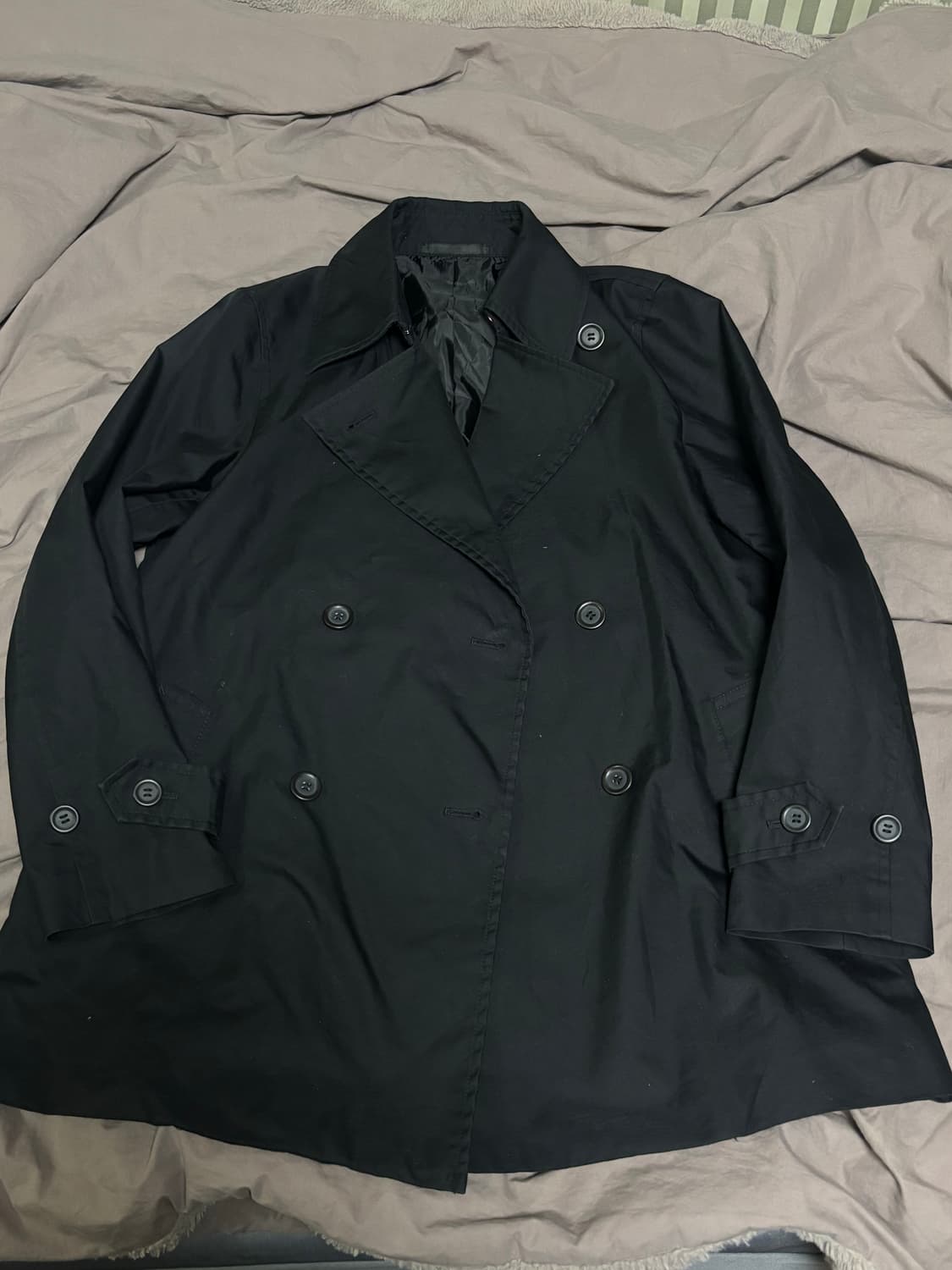 유니클로 빈티지 더블 숏코트 상품이미지2