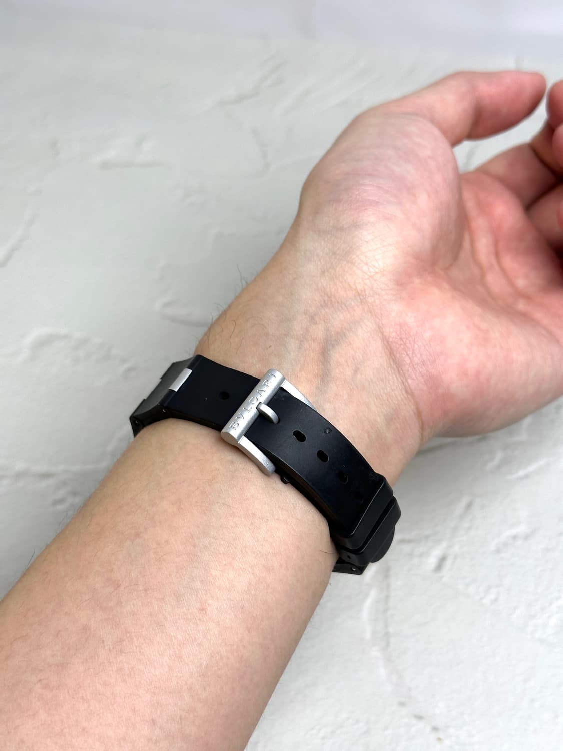 BVLGARI 알루미늄(ALUMINIUM) 러버 스트랩 워치 상품이미지7