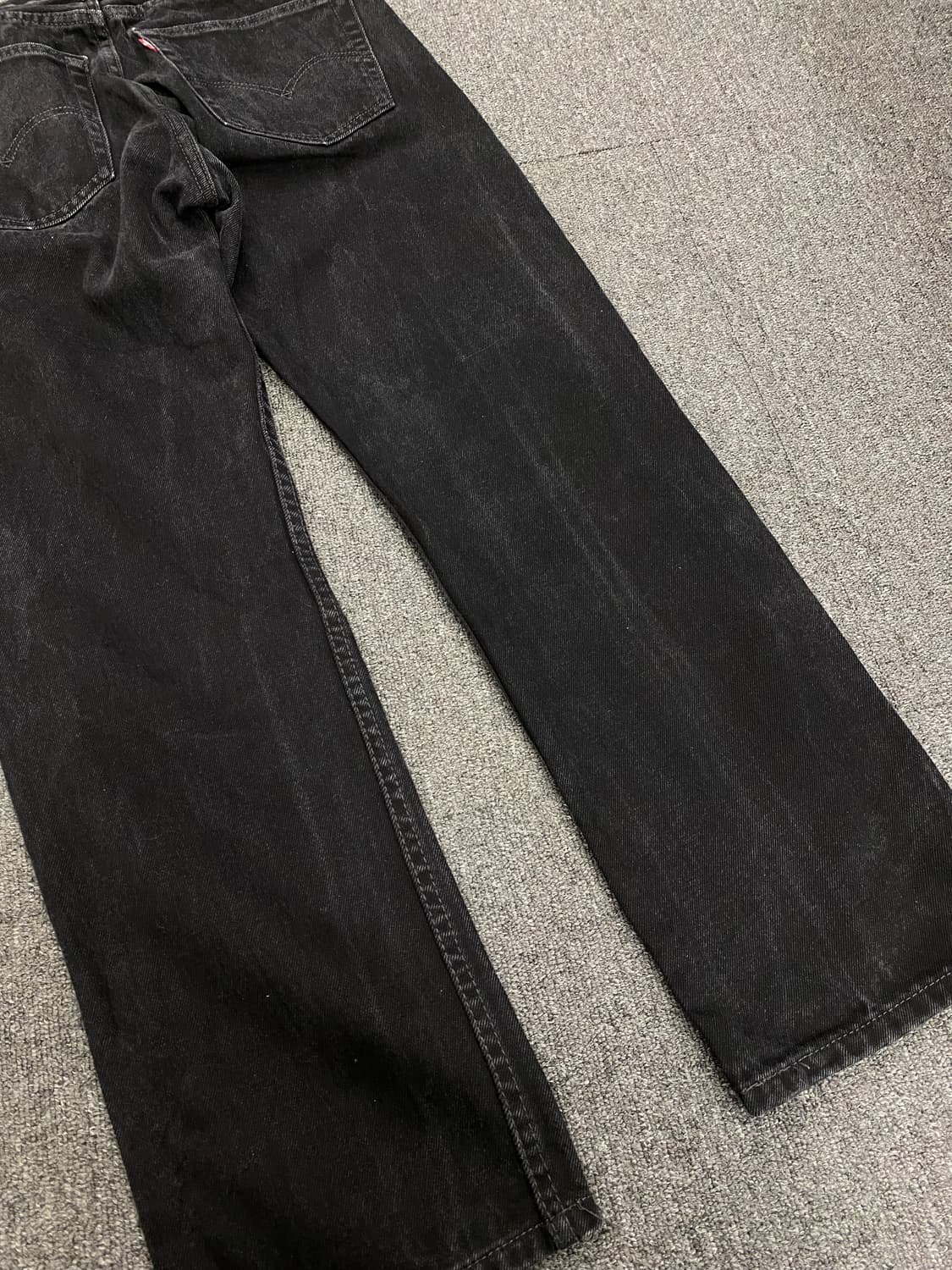 Levis 리바이스 505 흑청 데님팬츠 상품이미지8