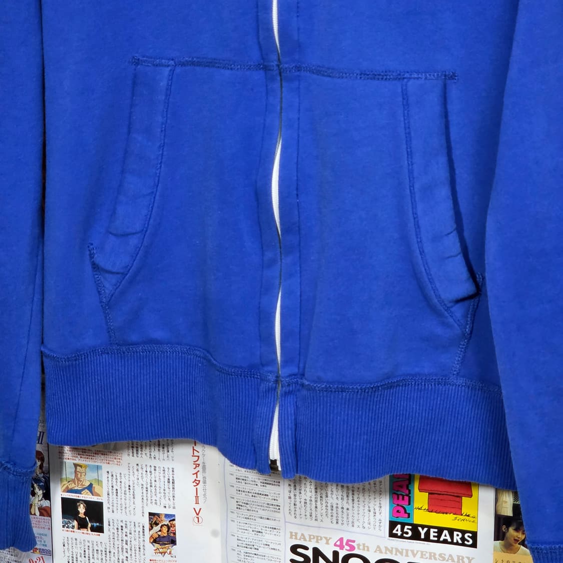 홀리스터 블루 패치 레터링 후드집업 상품이미지5