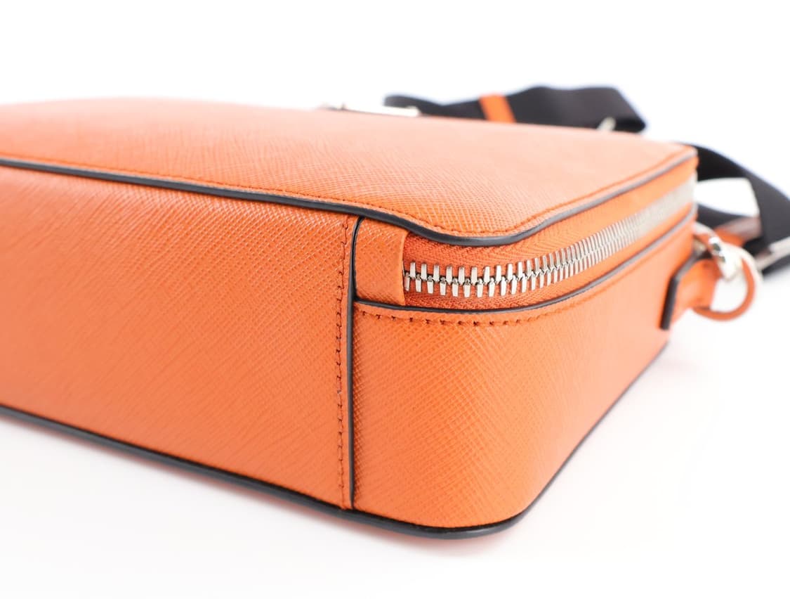 프라다 사피아노 레더 브리크 백 크로스백 파파야 상품이미지7