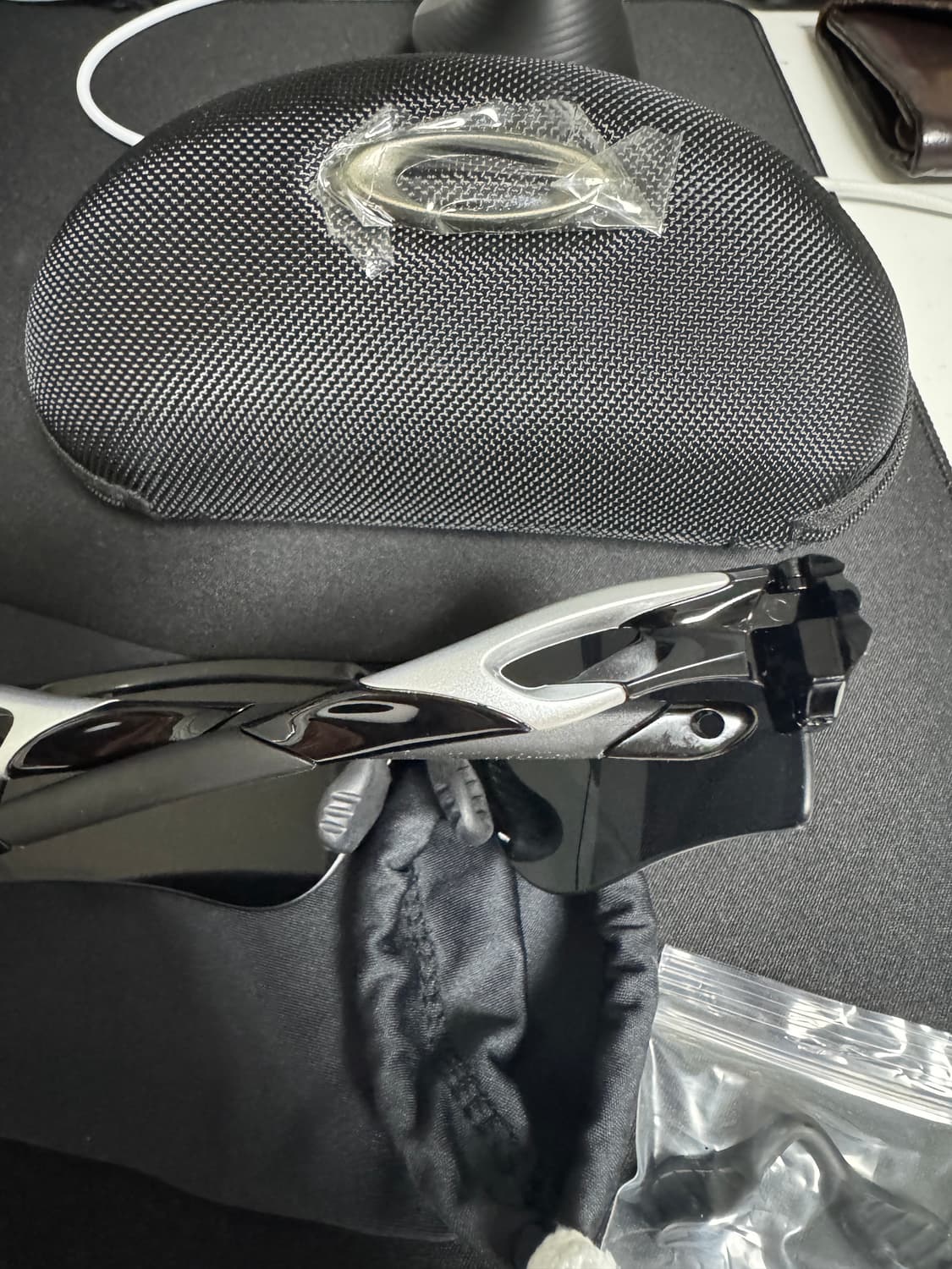 오클리 레이다락 아시안핏 블랙 미사용 상품이미지2