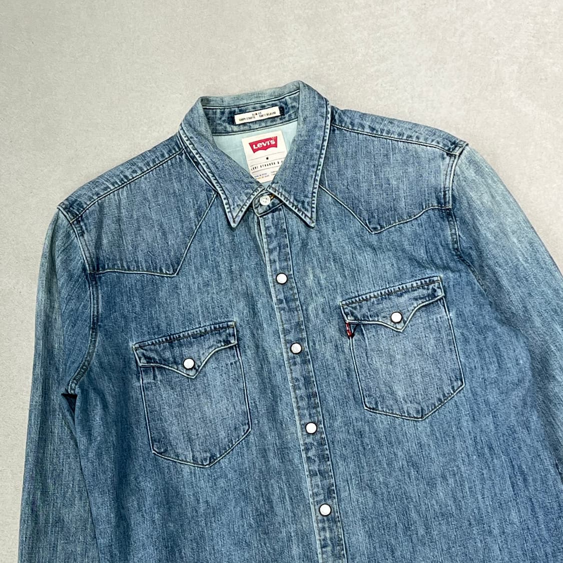 리바이스 웨스턴 데님셔츠 s08885 상품이미지3