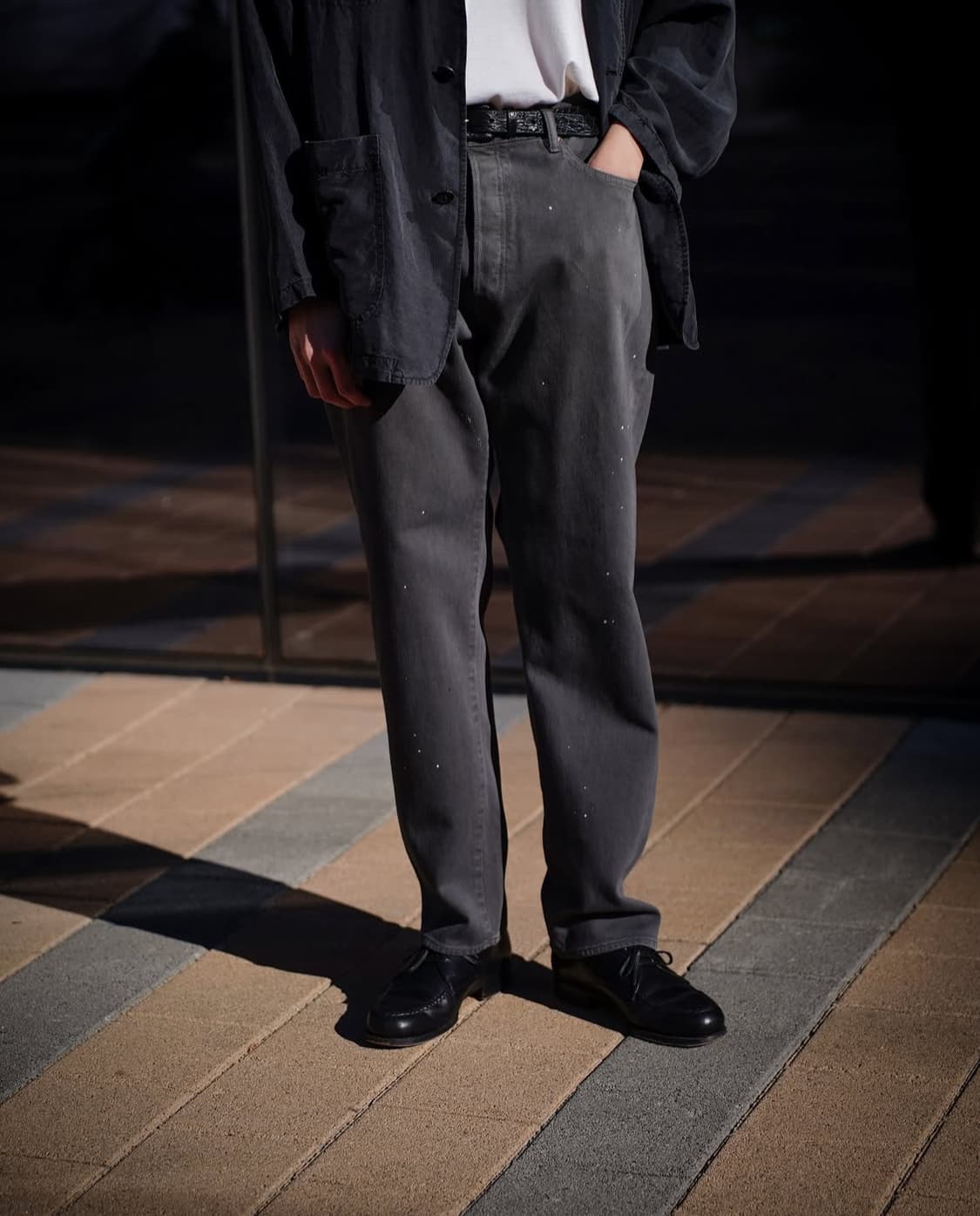 헤릴 herill 배드포드코드 진 그레이 3 상품이미지4