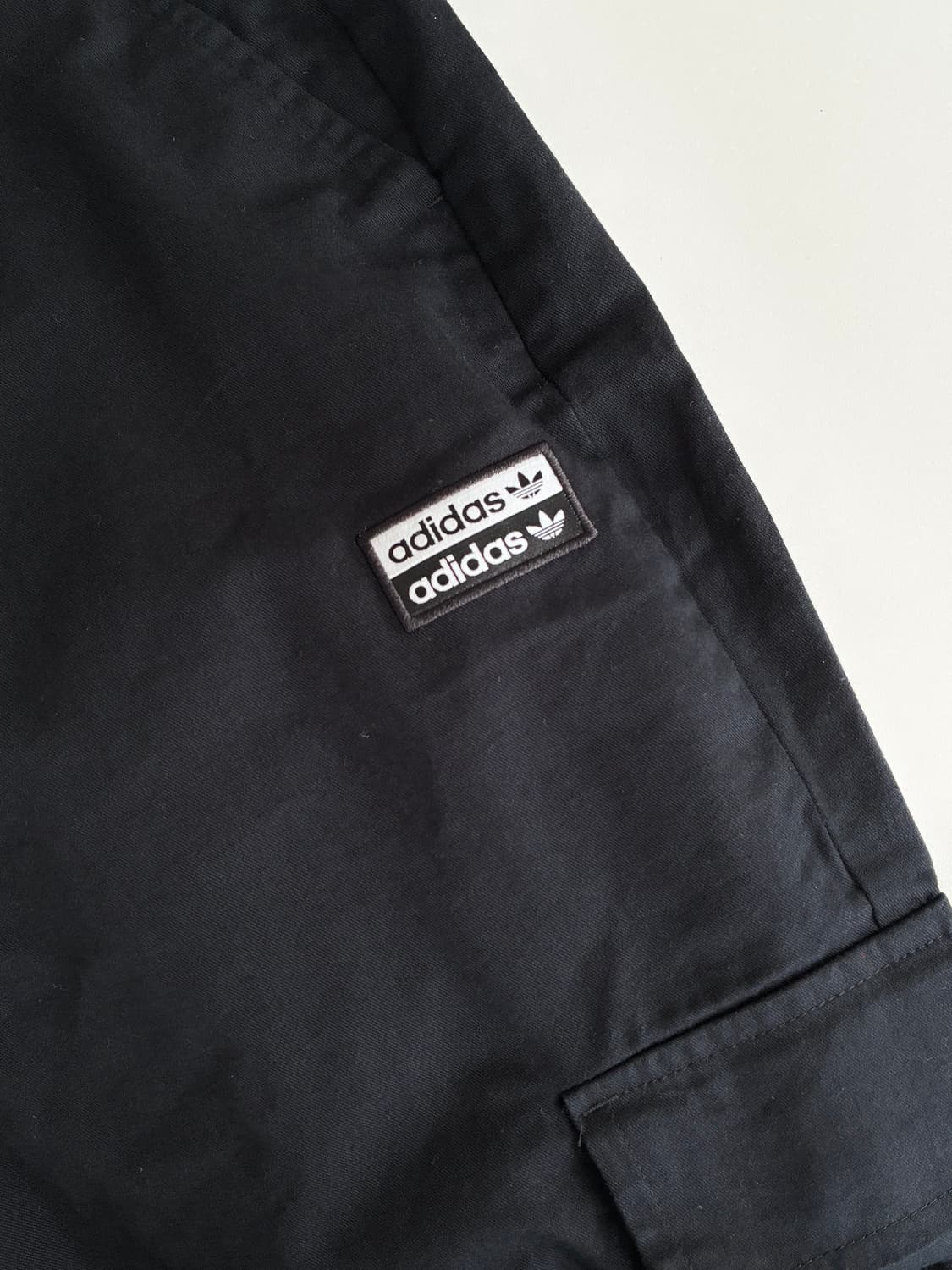 M) 아디다스 카고 조거 팬츠 블랙 상품이미지7