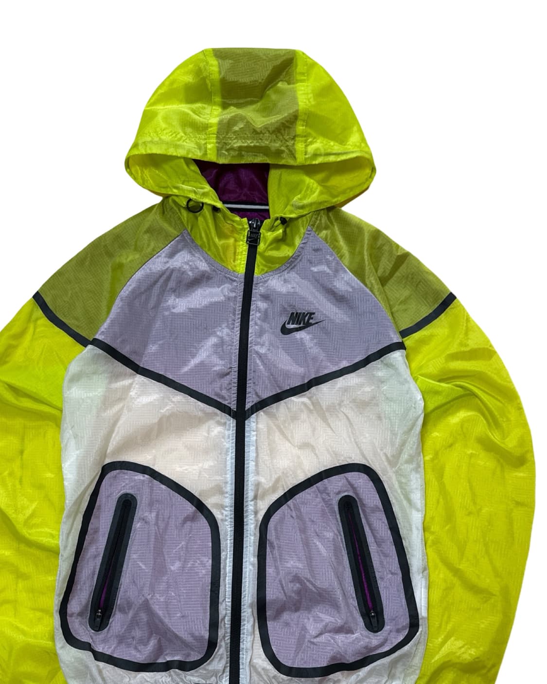 나이키 나일론 배색 바람막이 상품이미지2