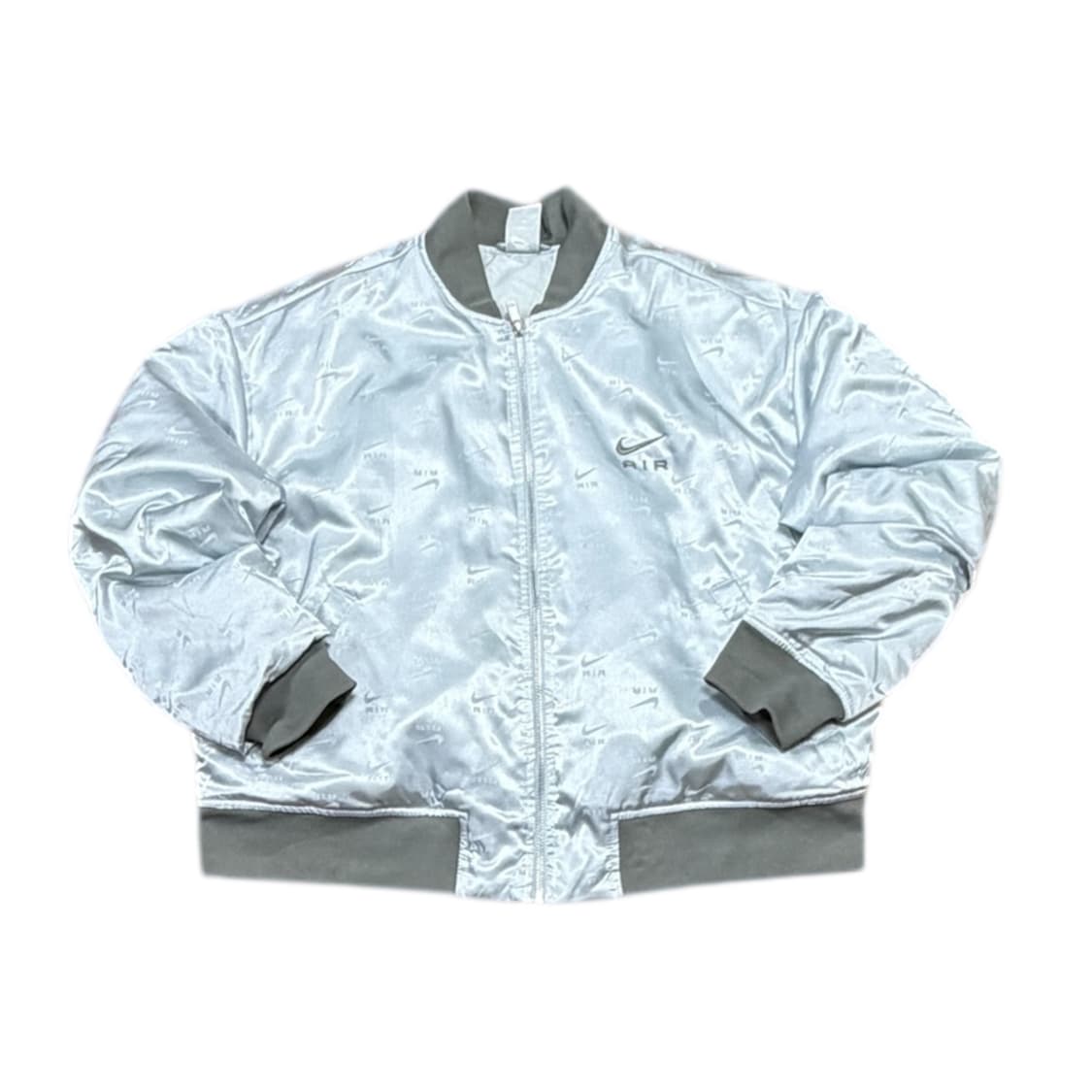 (W)나이키 AIR 스우시 실버 봄버 자켓 상품이미지1
