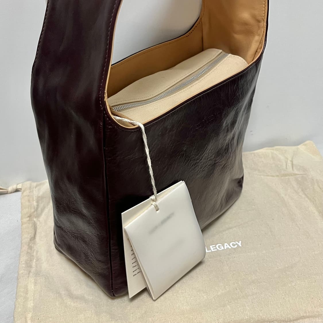 아워레가시 25fw 브릭백/버건디 상품이미지2