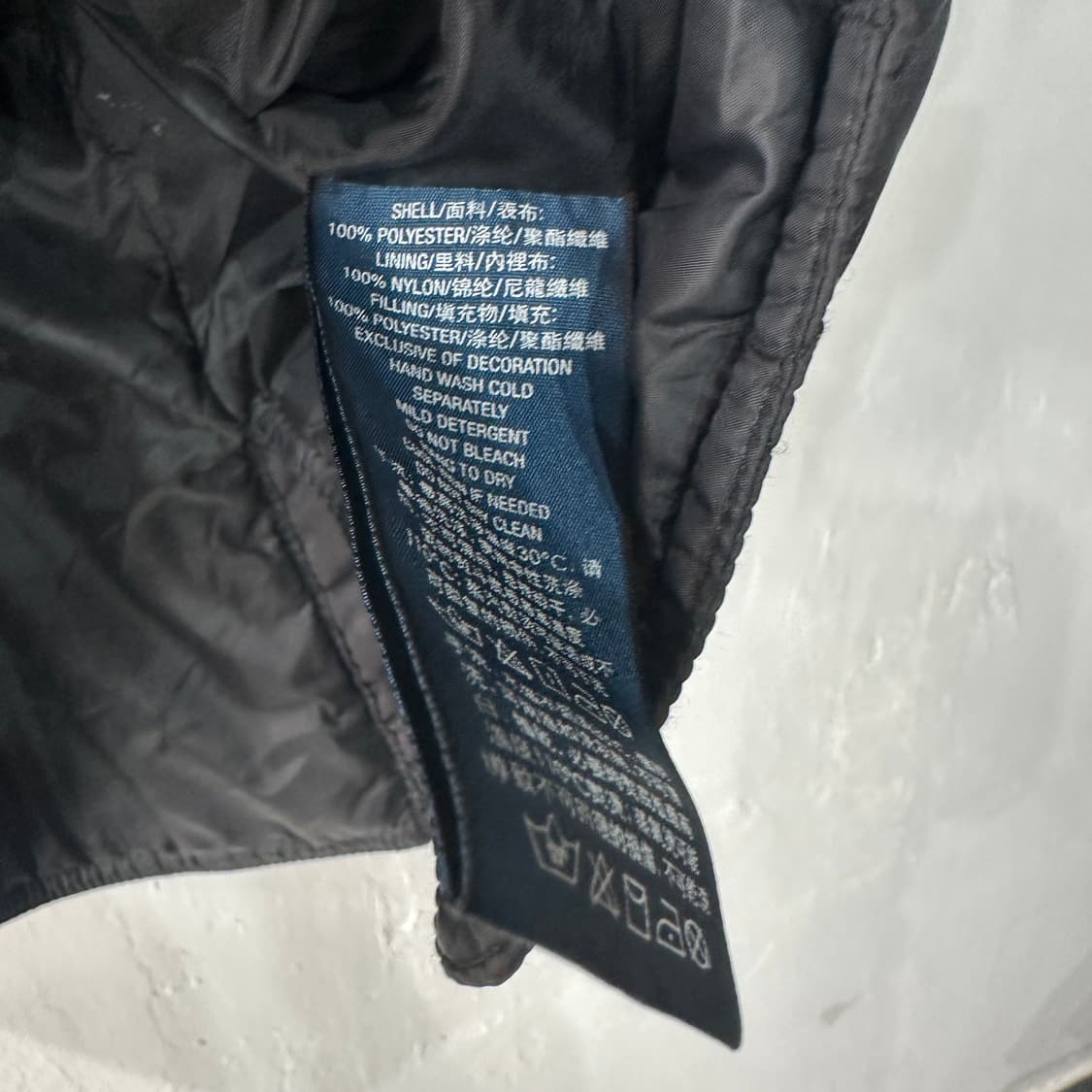 폴로랄프로렌 퀼팅점퍼 90-95 상품이미지5