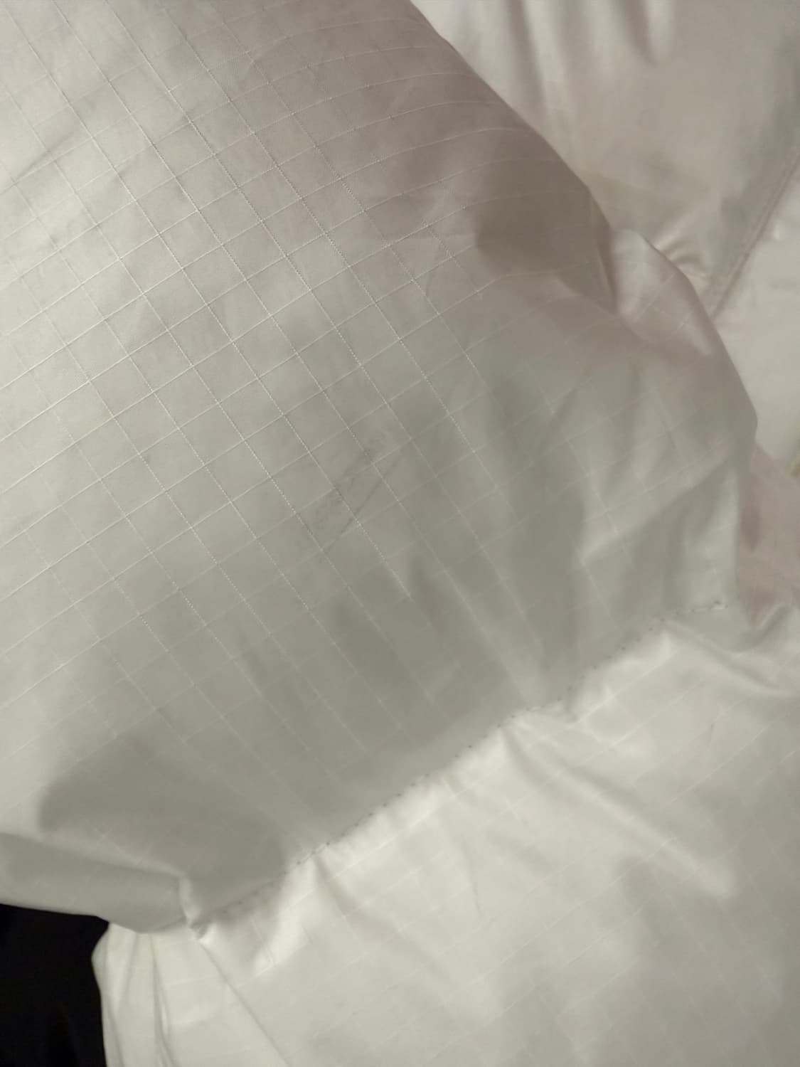 정품 노스페이스 눕시 화이트 라벨 패딩 상품이미지4