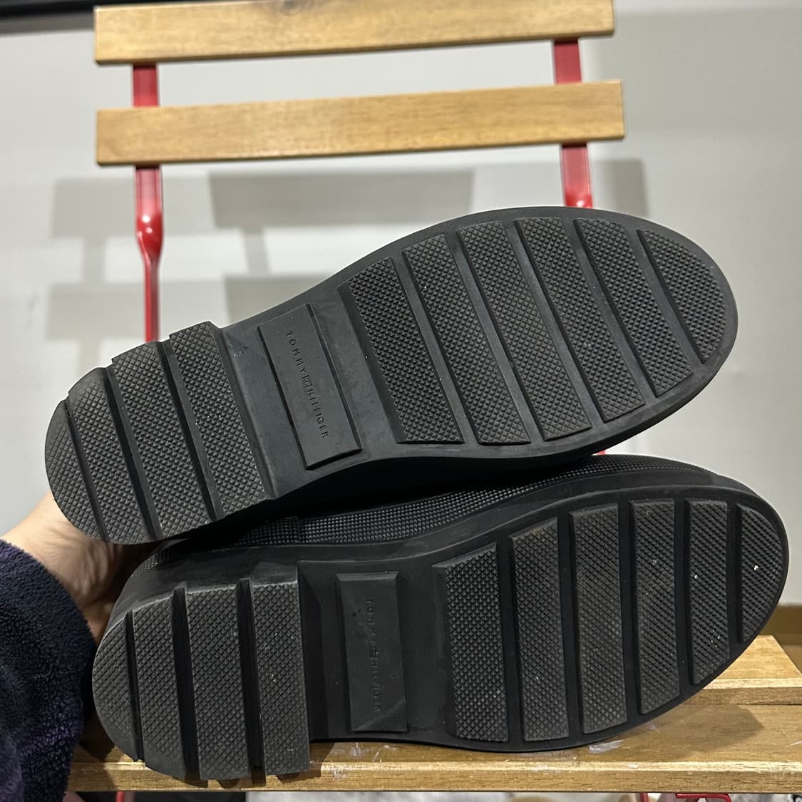 240) 타미힐피거 레인부츠 여성 여자 부츠 그레이시 오버 상품이미지5