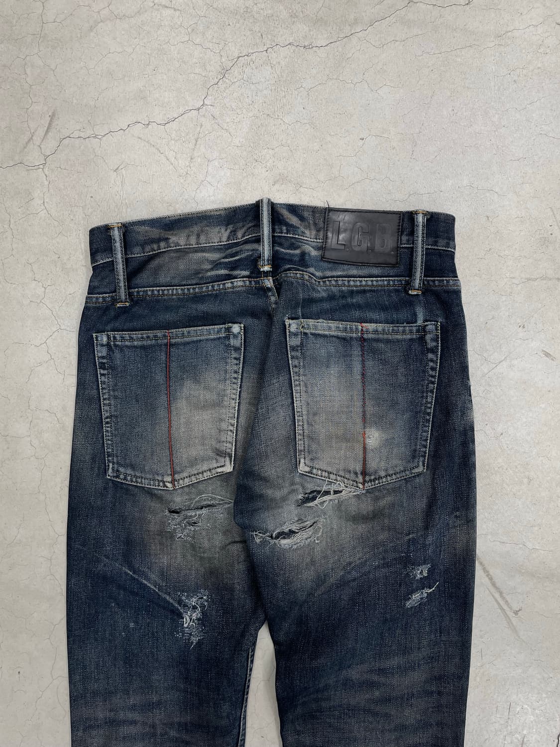 L.G.B Washed Denim pants (25) 상품이미지6