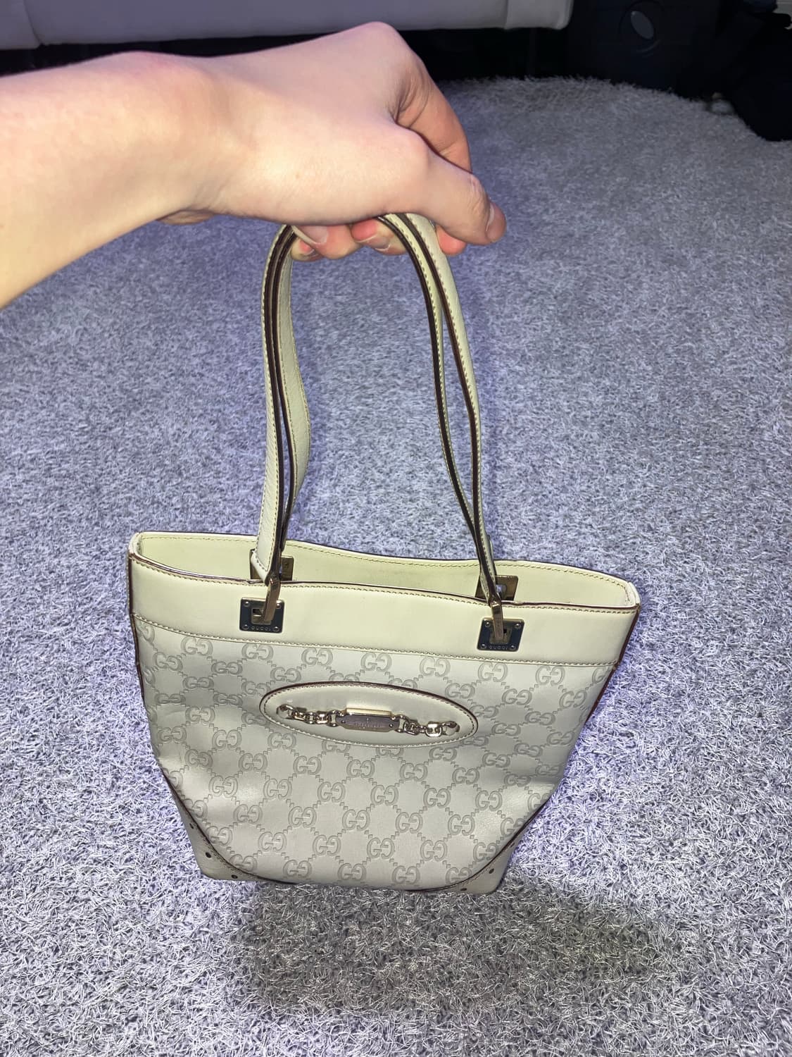 구찌 gg 아이보리 토트백 상품이미지2