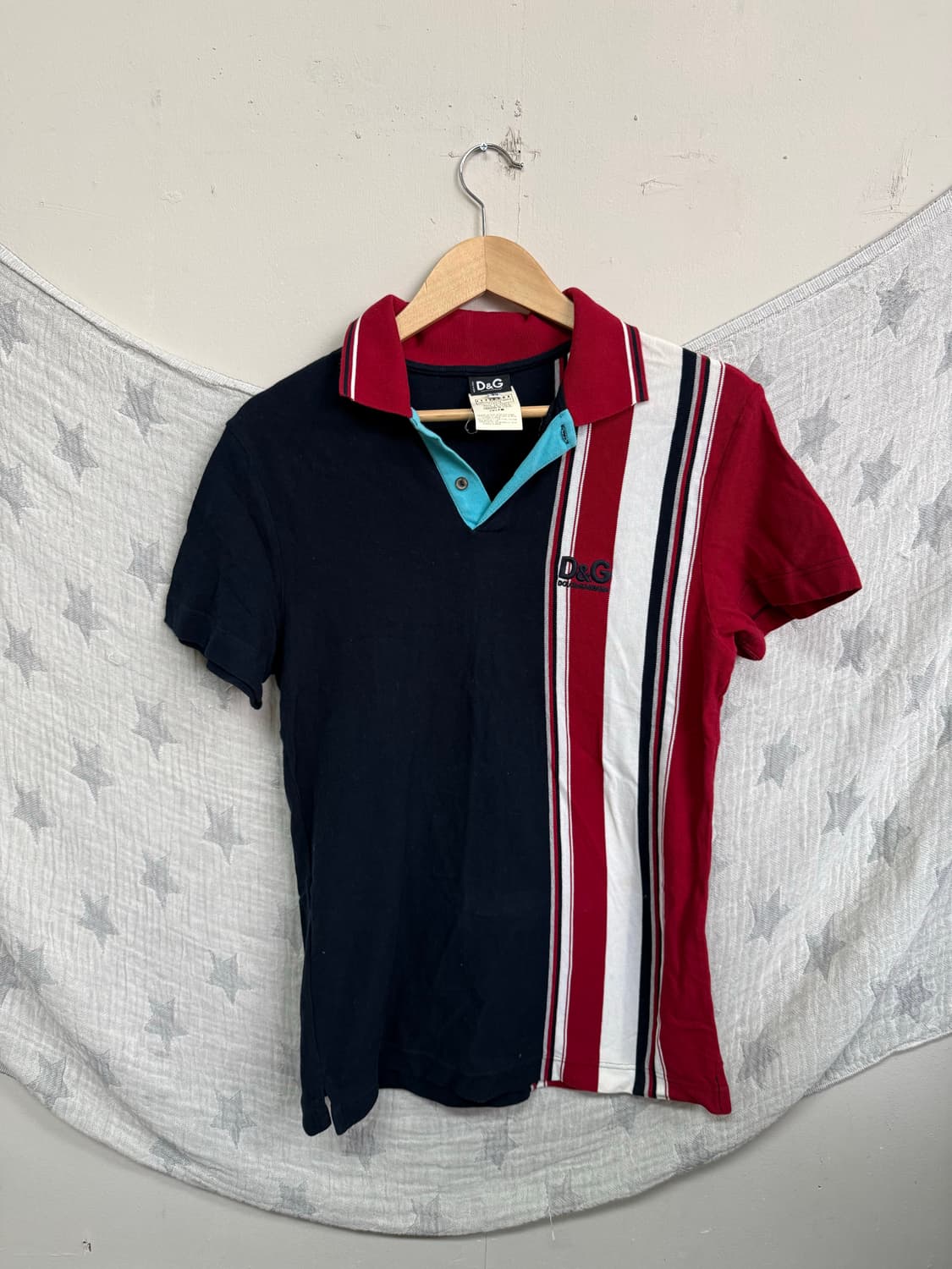 돌체앤가바나 D&G 카라넥 티셔츠 상품이미지1