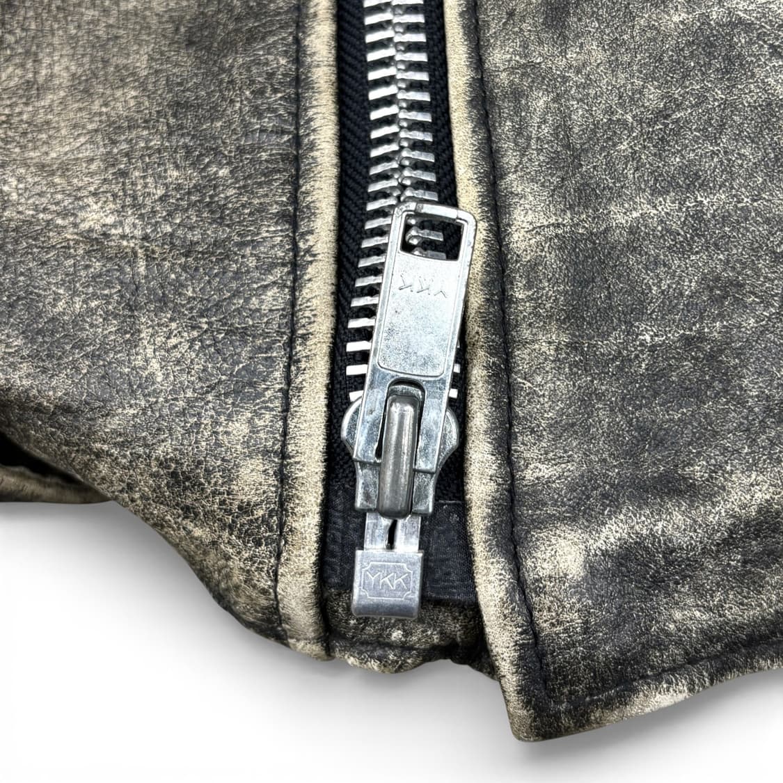 90's 레더 모터사이클 자켓 상품이미지6