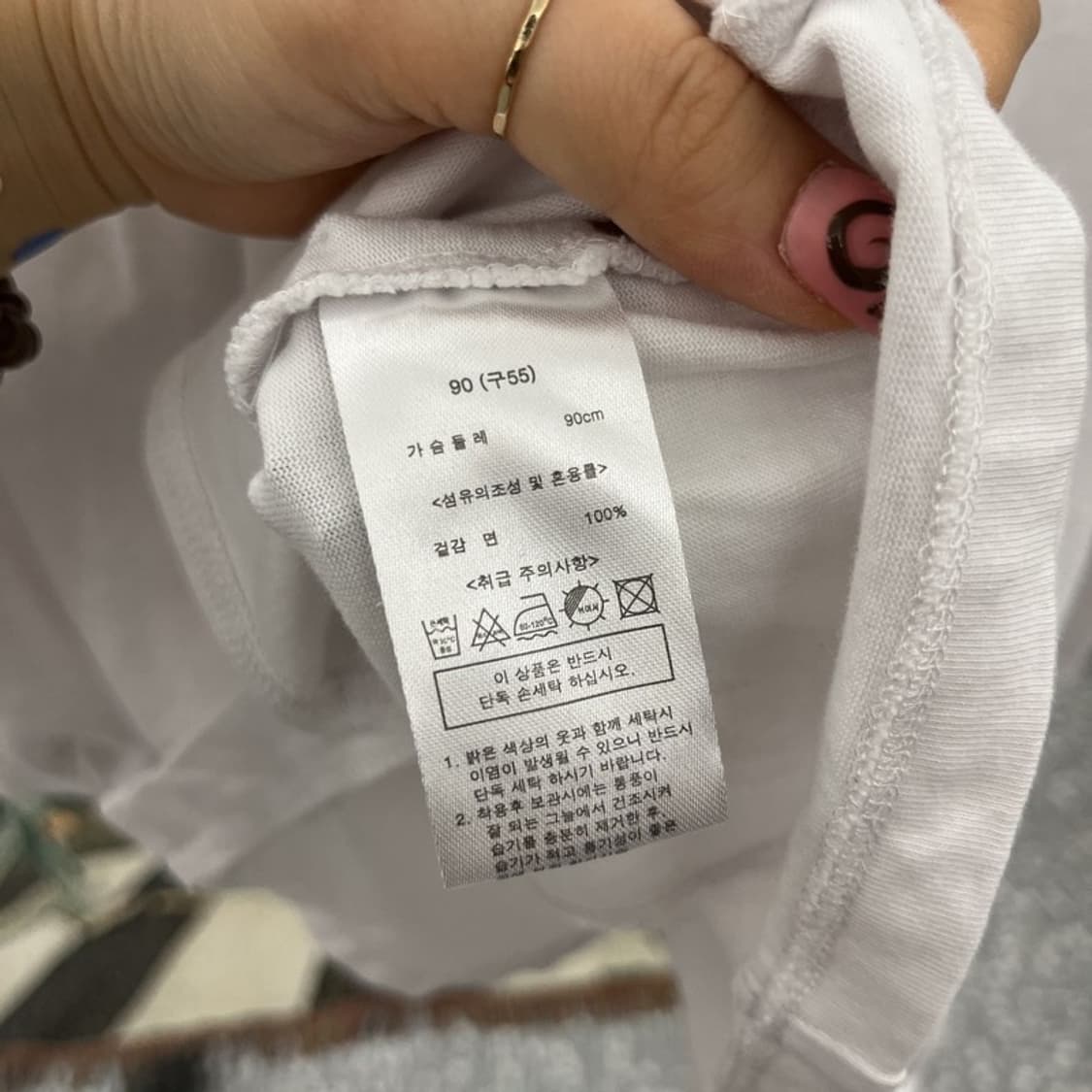 안나 수이 코지 러블리 걸코어 퍼프소매 블라우스 반팔티 90 C11825 상품이미지6