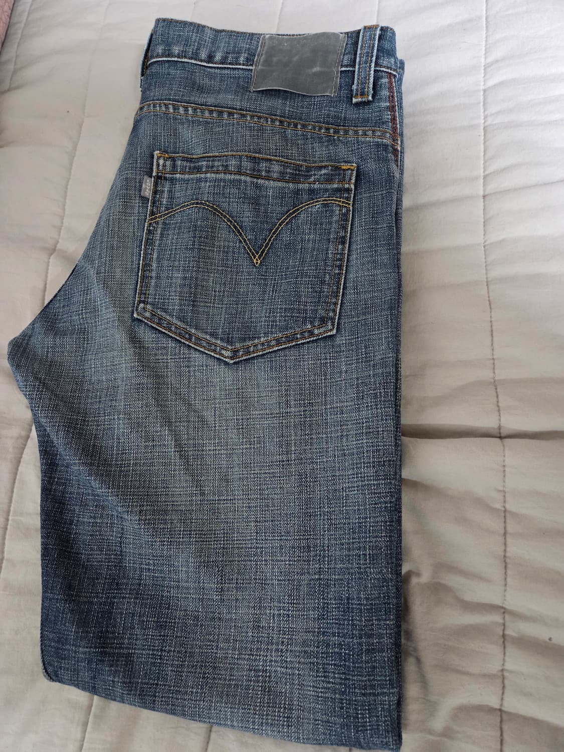 리바이스 실버탭 부츠컷 데님 팬츠 33×32 상품이미지3