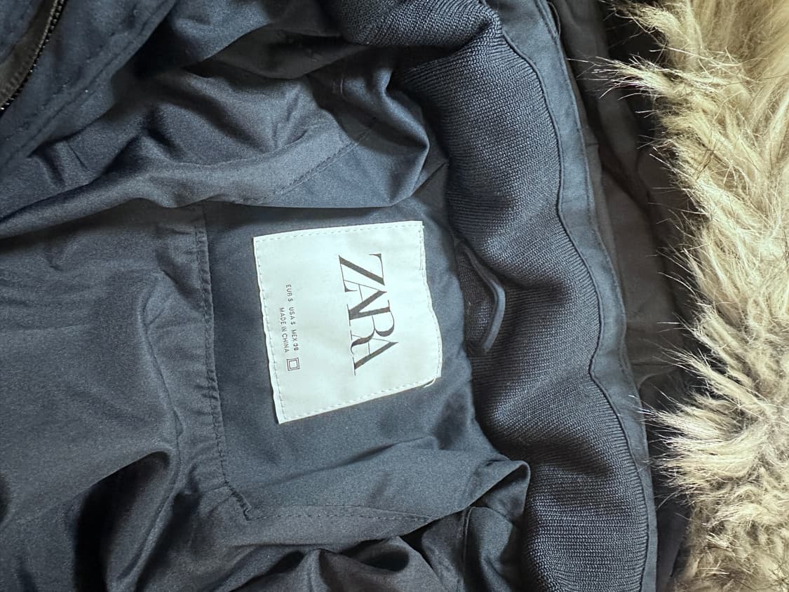 자라 퍼패딩 상품이미지2