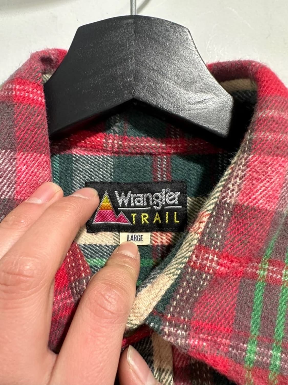 랭글러 워크웨어 체크셔츠 상품이미지5