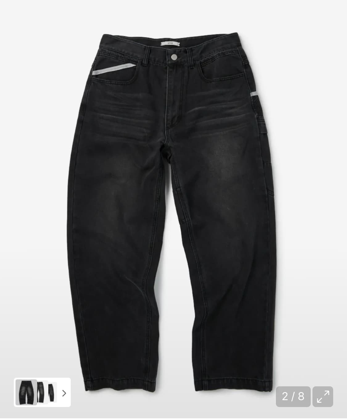 etce 워시드 데님 팬츠 상품이미지1