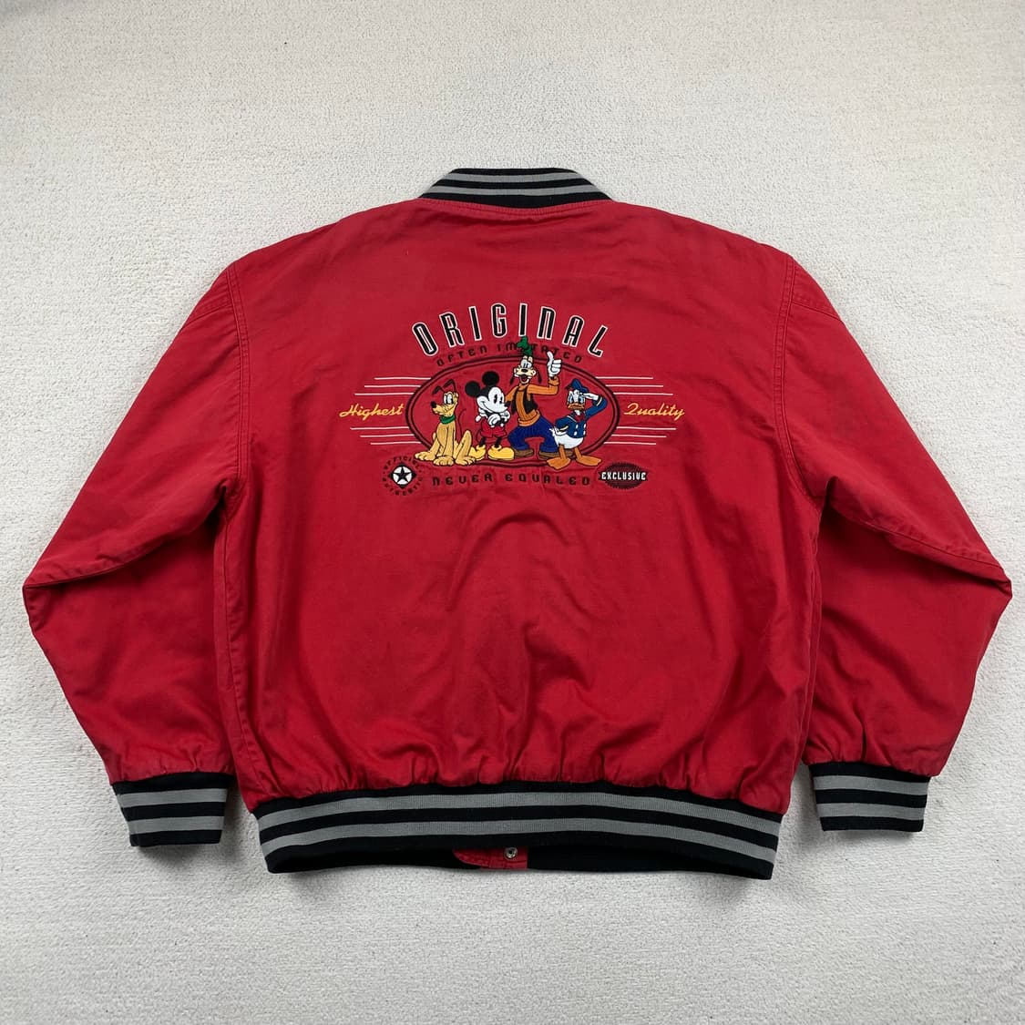 더 디즈니 스토어 미키마우스 자수 디테일 코튼 바시티 자켓 상품이미지4