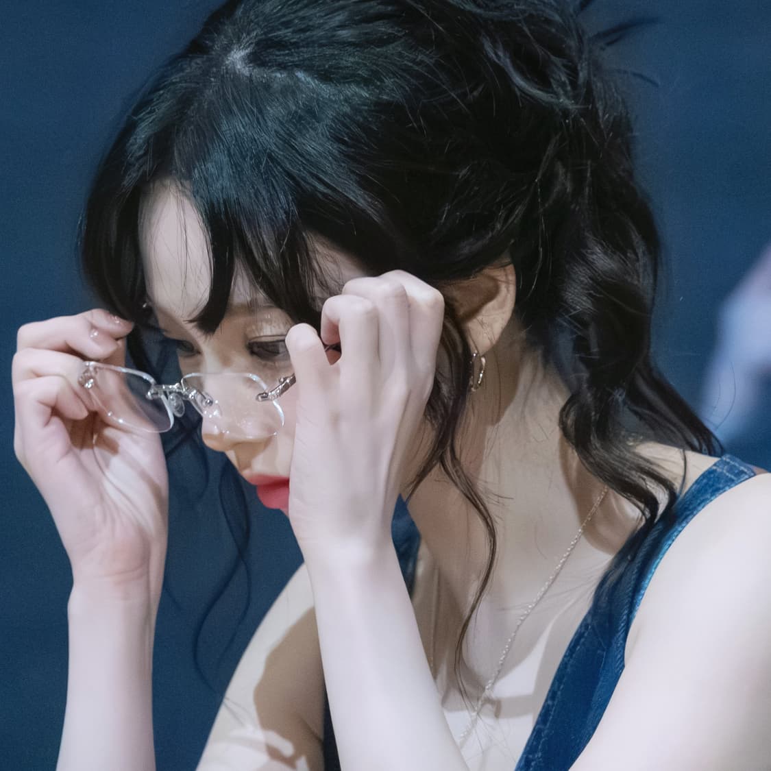 에스파 카리나 무테 안경 대만 팬미팅 연예인 선글라스 상품이미지4