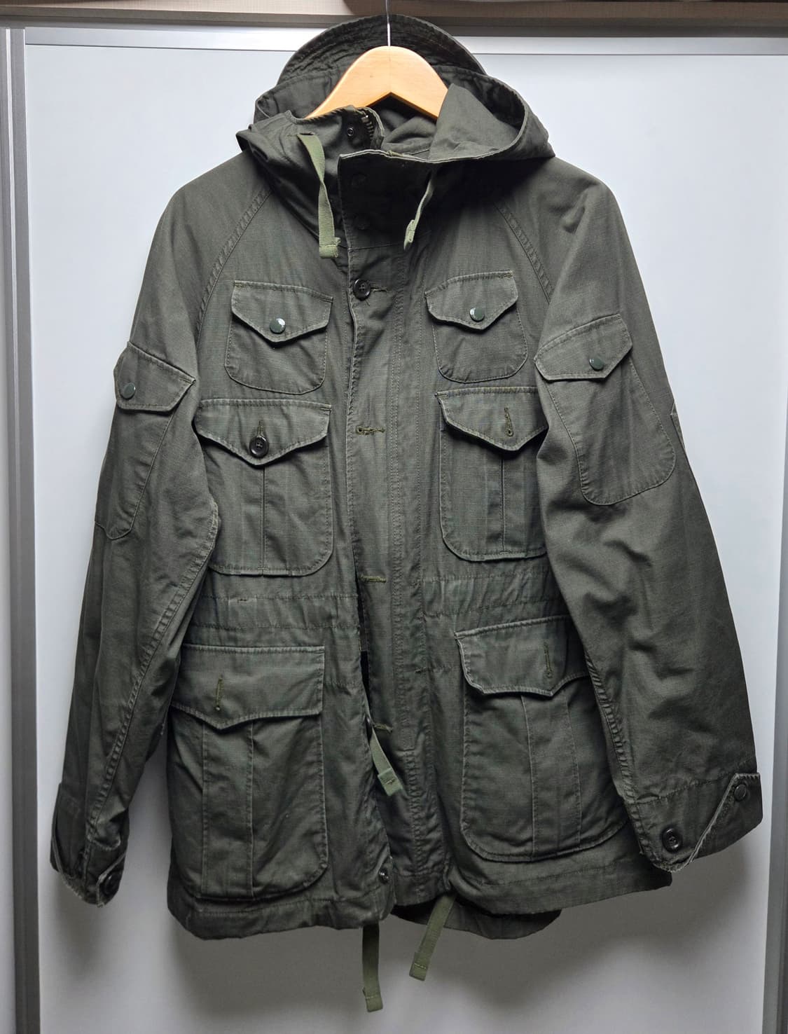 엔지니어드 가먼츠 필드파카 코튼 립스탑 S 상품이미지2