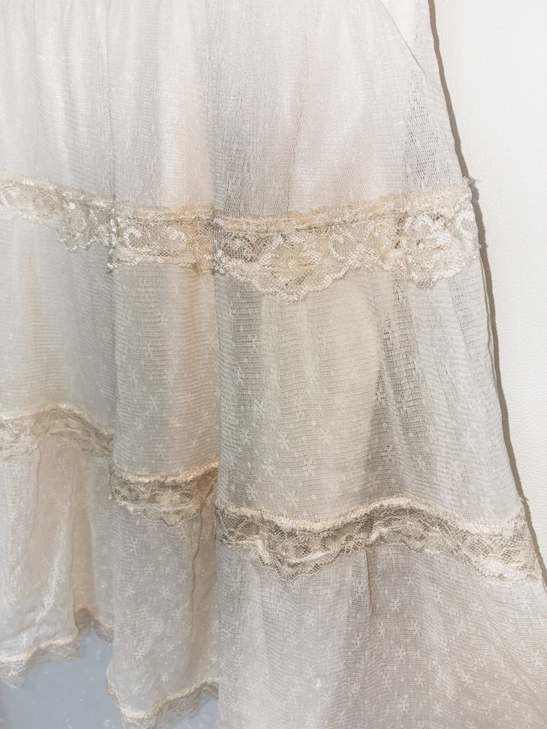 일본 빈티지 페어리 레이스 스커트 상품이미지3