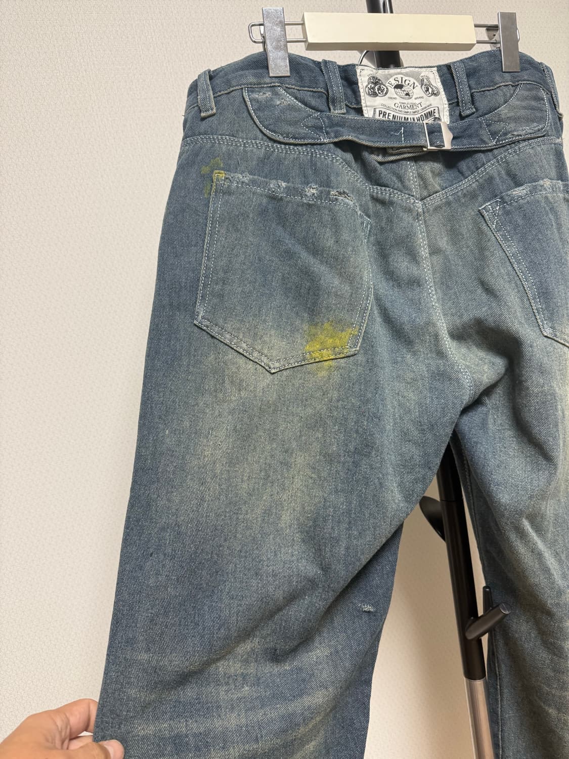 빈티지 디스트레스드 데님 상품이미지7