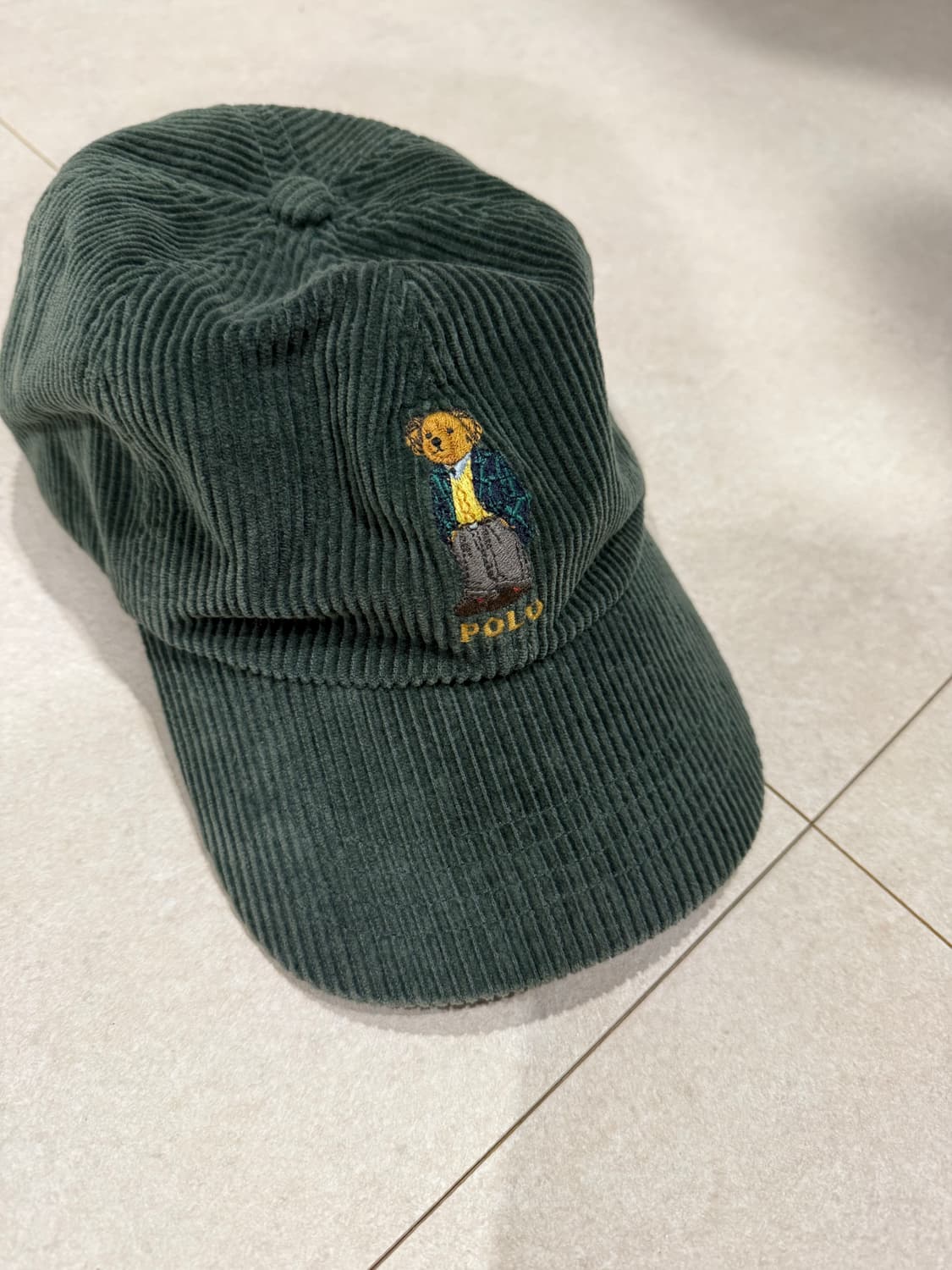 폴로 코듀로이 볼캡 상품이미지1