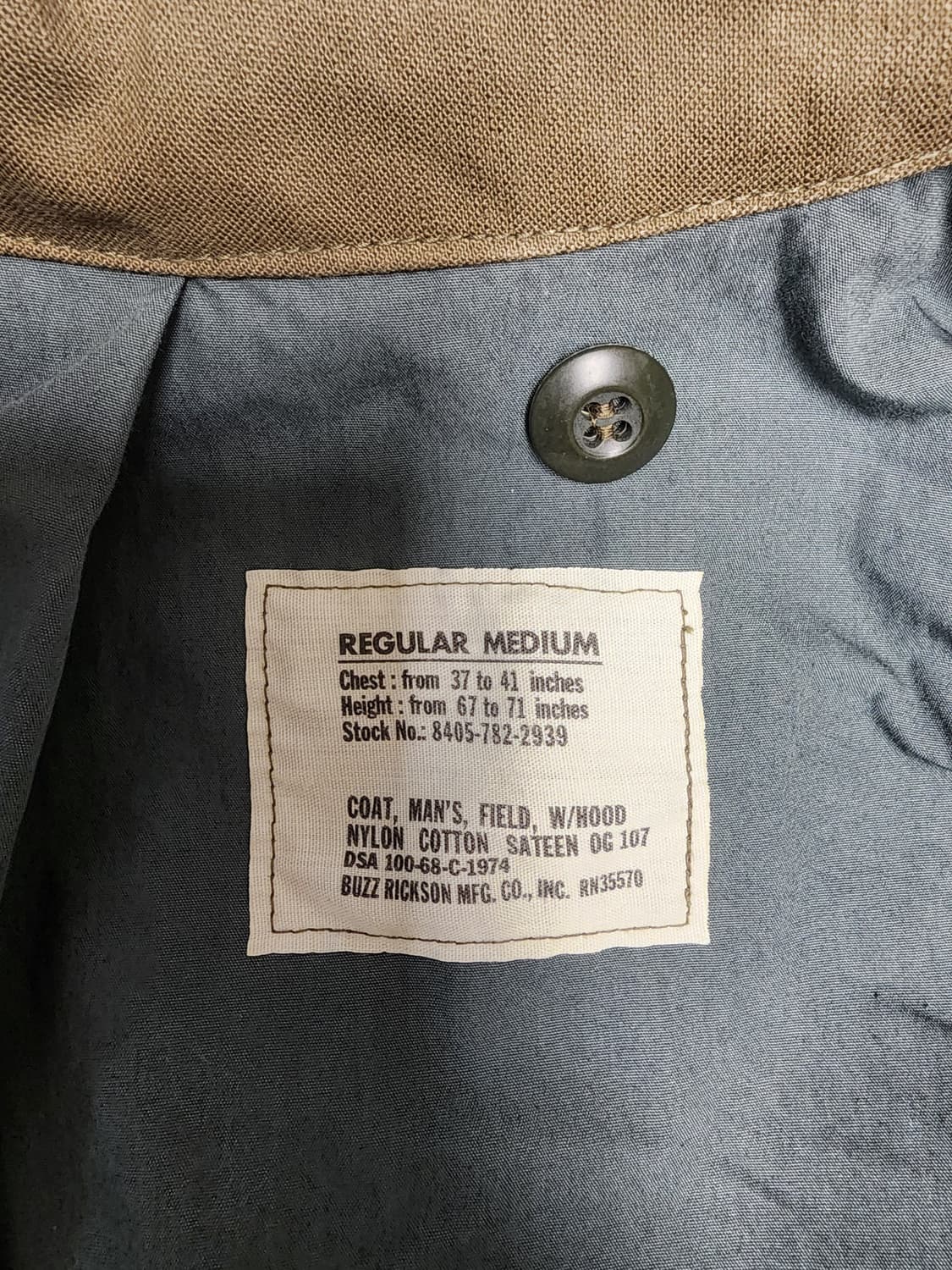 버즈릭슨 m65 필드자켓 상품이미지7