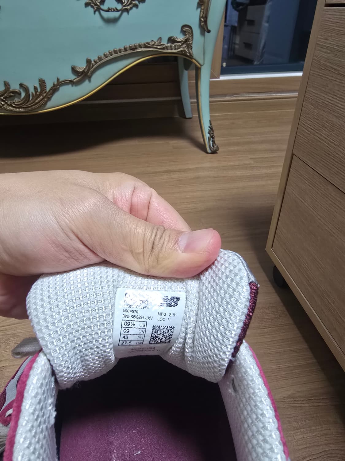 뉴발란스 990v3 스칼렛마블헤드 275 상품이미지5