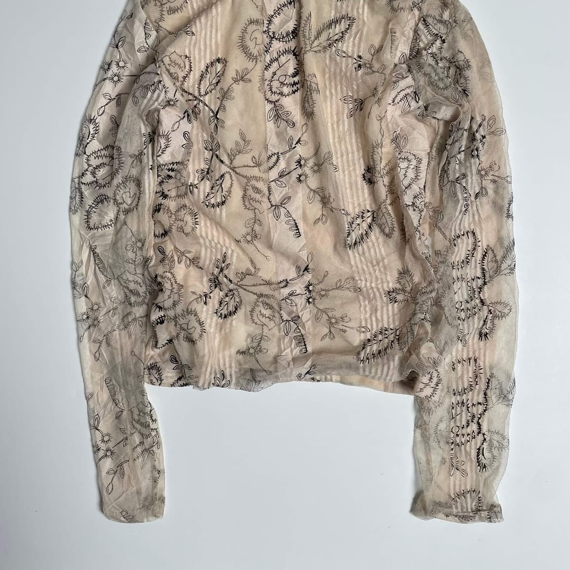 Biba zziki 가시 나뭇잎 롱 슬리브 상품이미지4