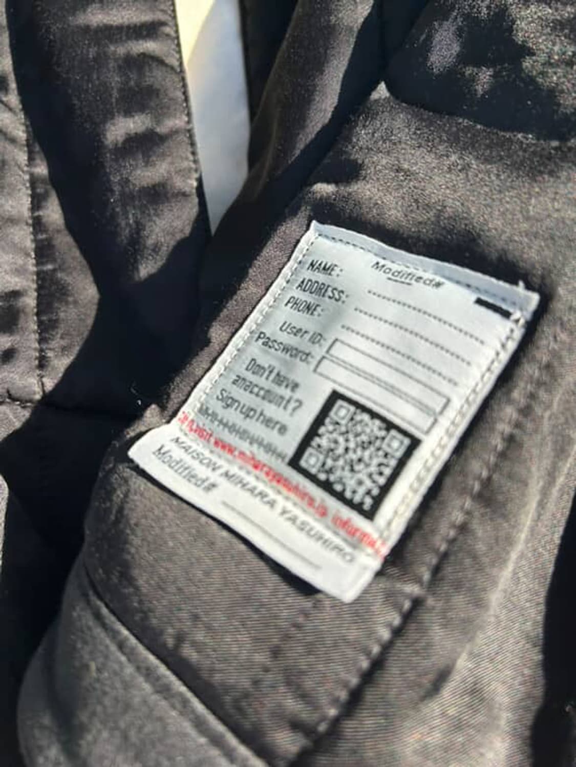 미하라야스히로 퀄팅 자켓 (새상품) 상품이미지2