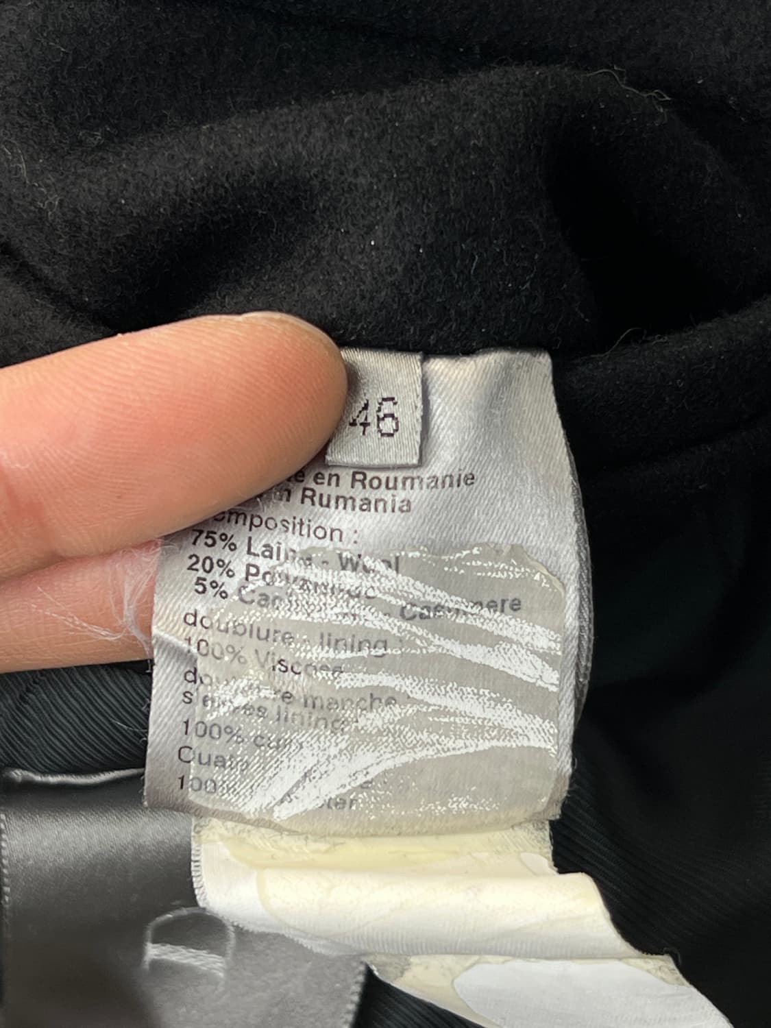 디올옴므 06AW 멀티포켓 울 블루종 자켓 상품이미지8