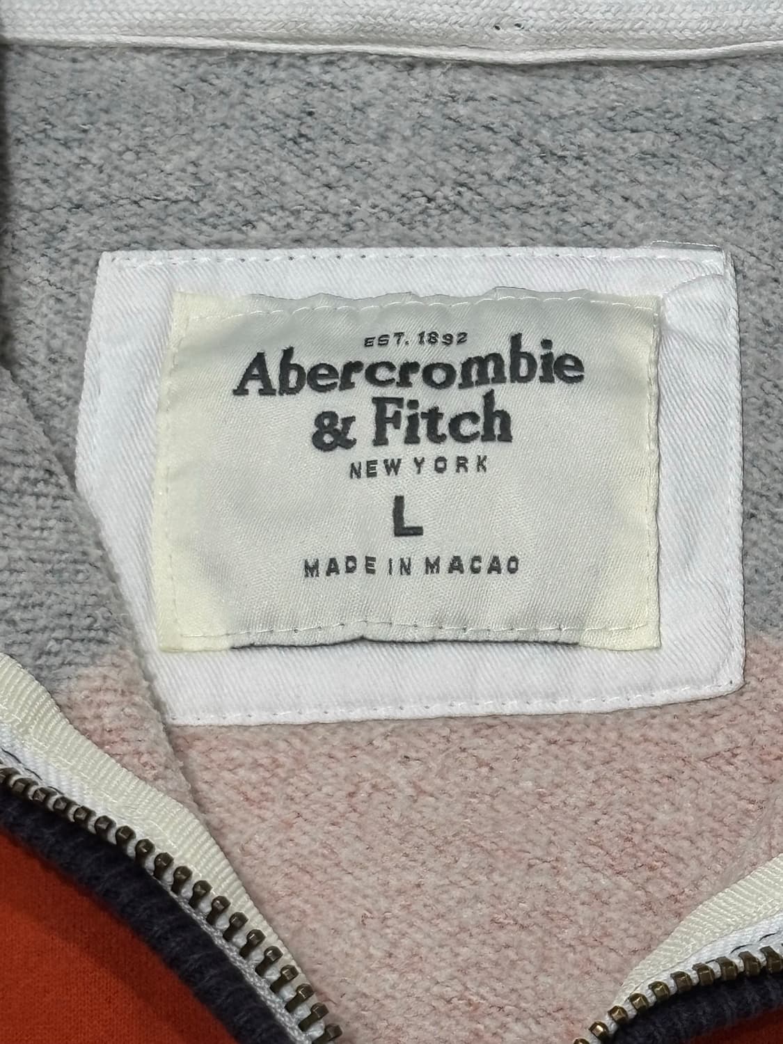 아베크롬비 자수로고 후드집업 상품이미지6